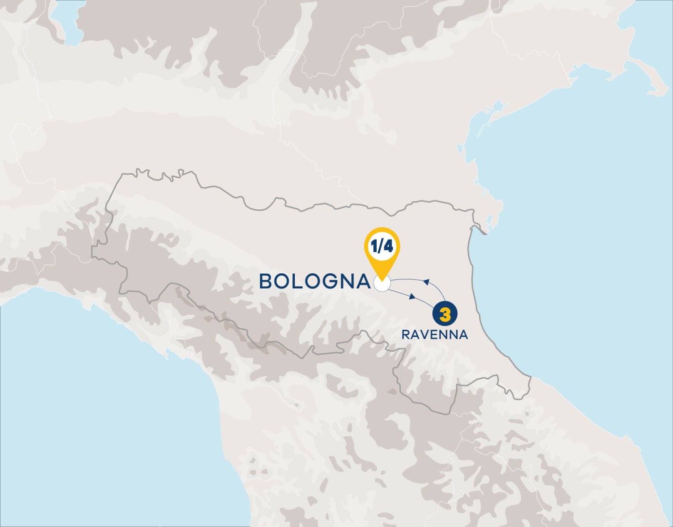 Foto 1 Un viaggio paradisiaco tra tortellini, torri e dolci colline